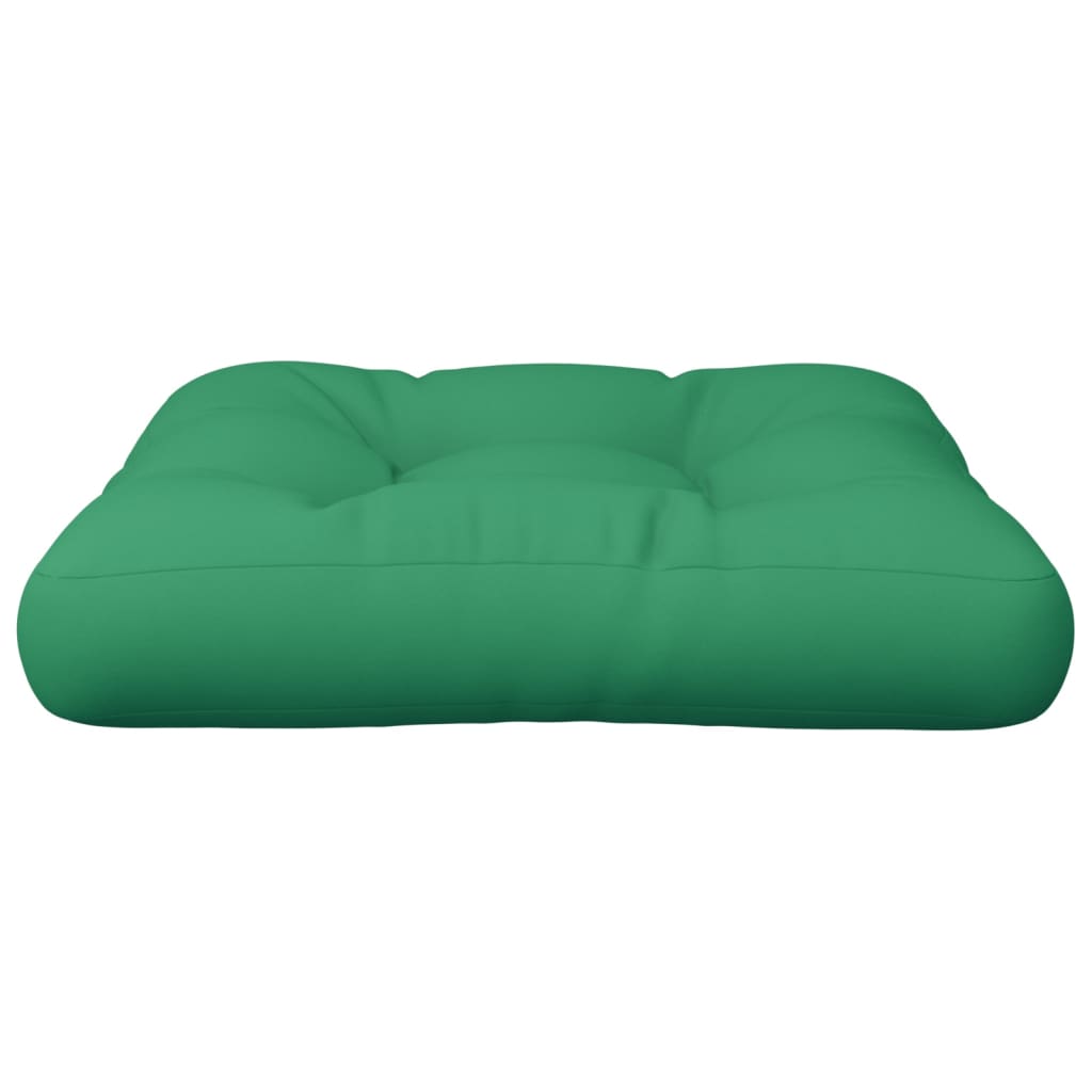 Vidaxl palletkussen 50x50x12 cm stof groen