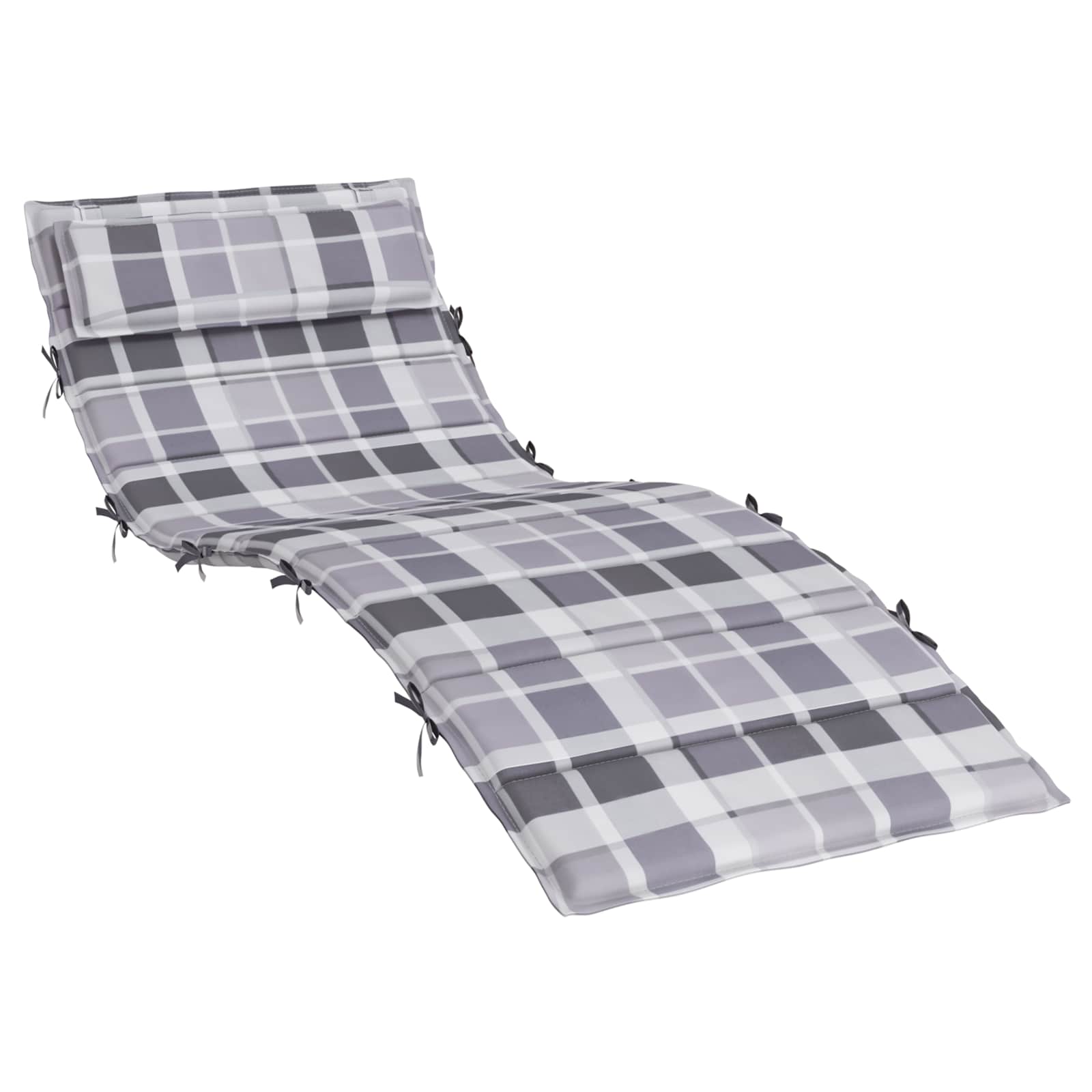 Vidaxl zon loungerkussen oxford stof meerkleurig 180 x 60 x 4 cm