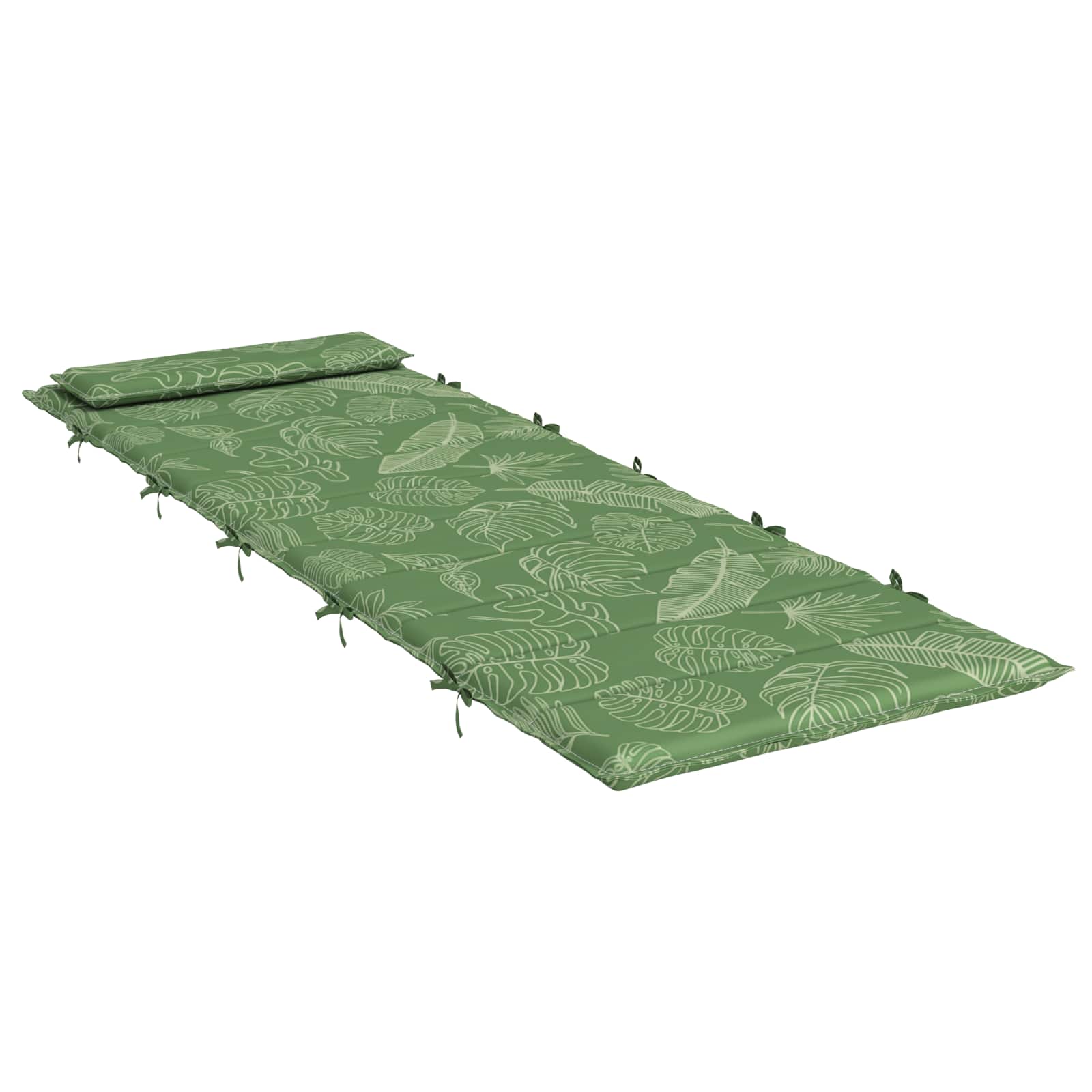 Vidaxl zon loungerkussen groen 178 x 60 x 4 cm oxford stof