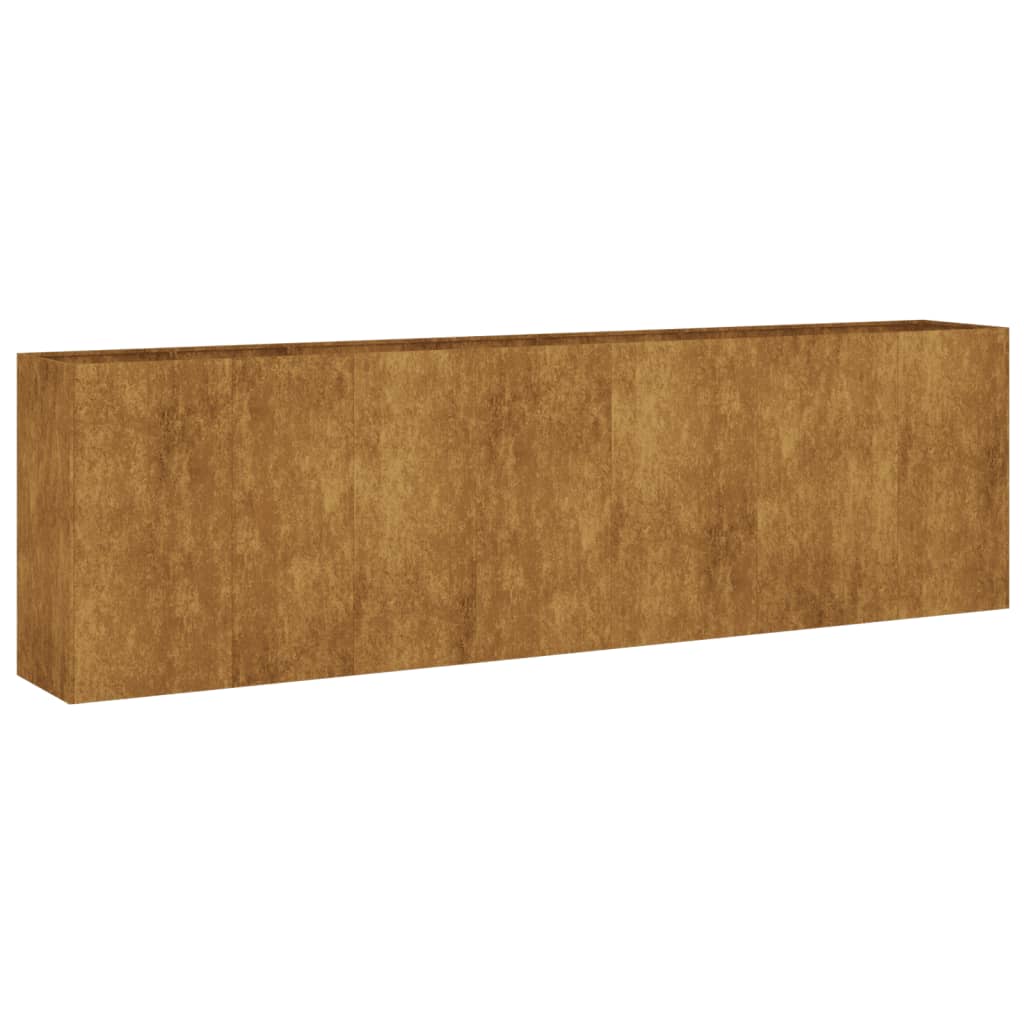 VidaXL Plantenbak 280x40x80 cm cortenstaal