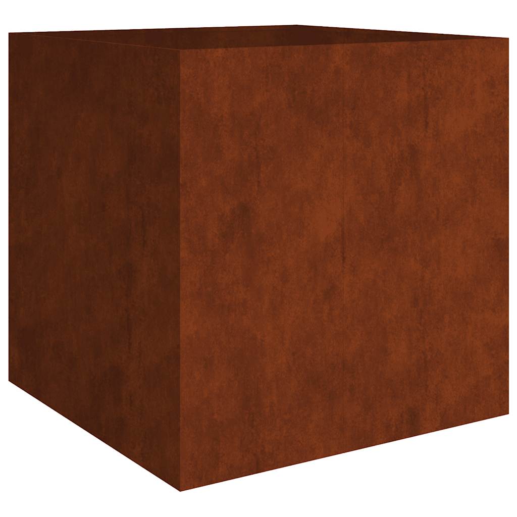 Vidaxl plantenbak 80x80x80 cm cortenstaal