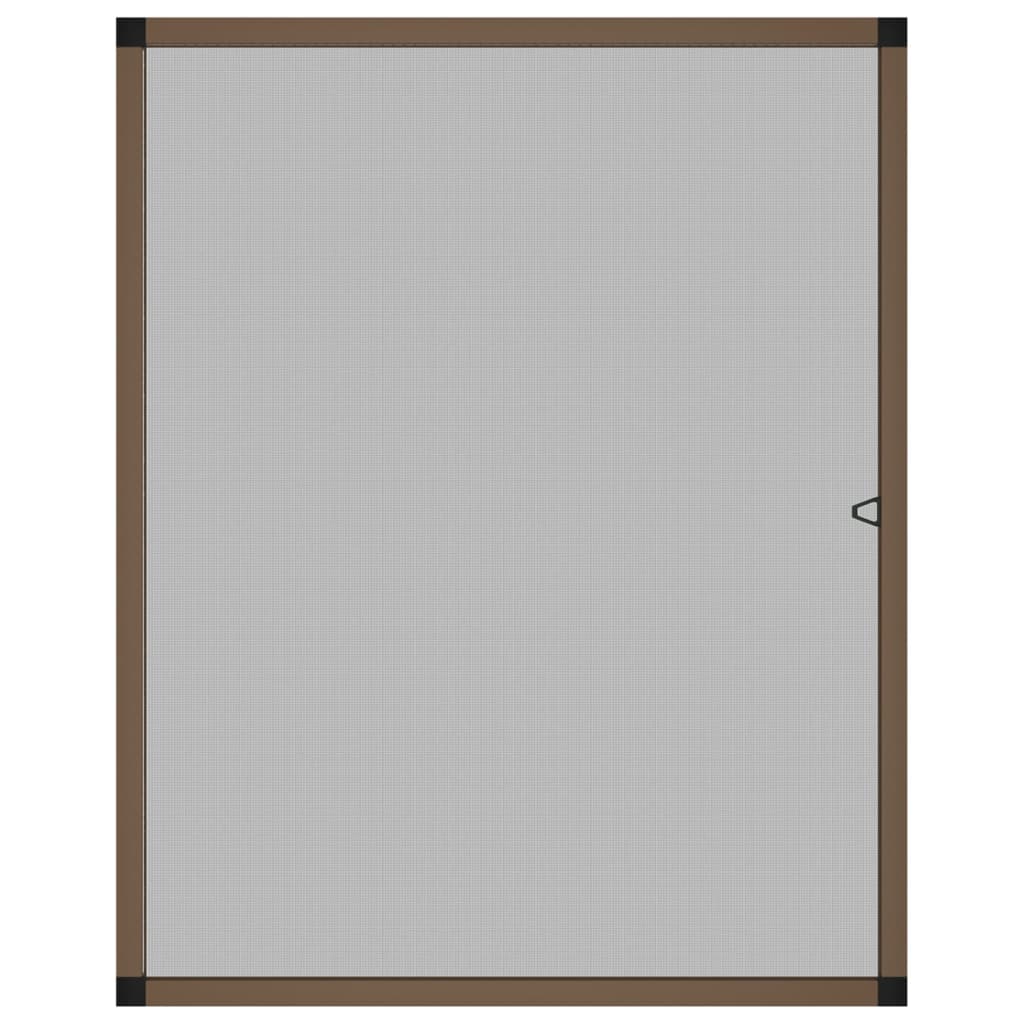 Vidaxl raamhor 100x120 cm bruin