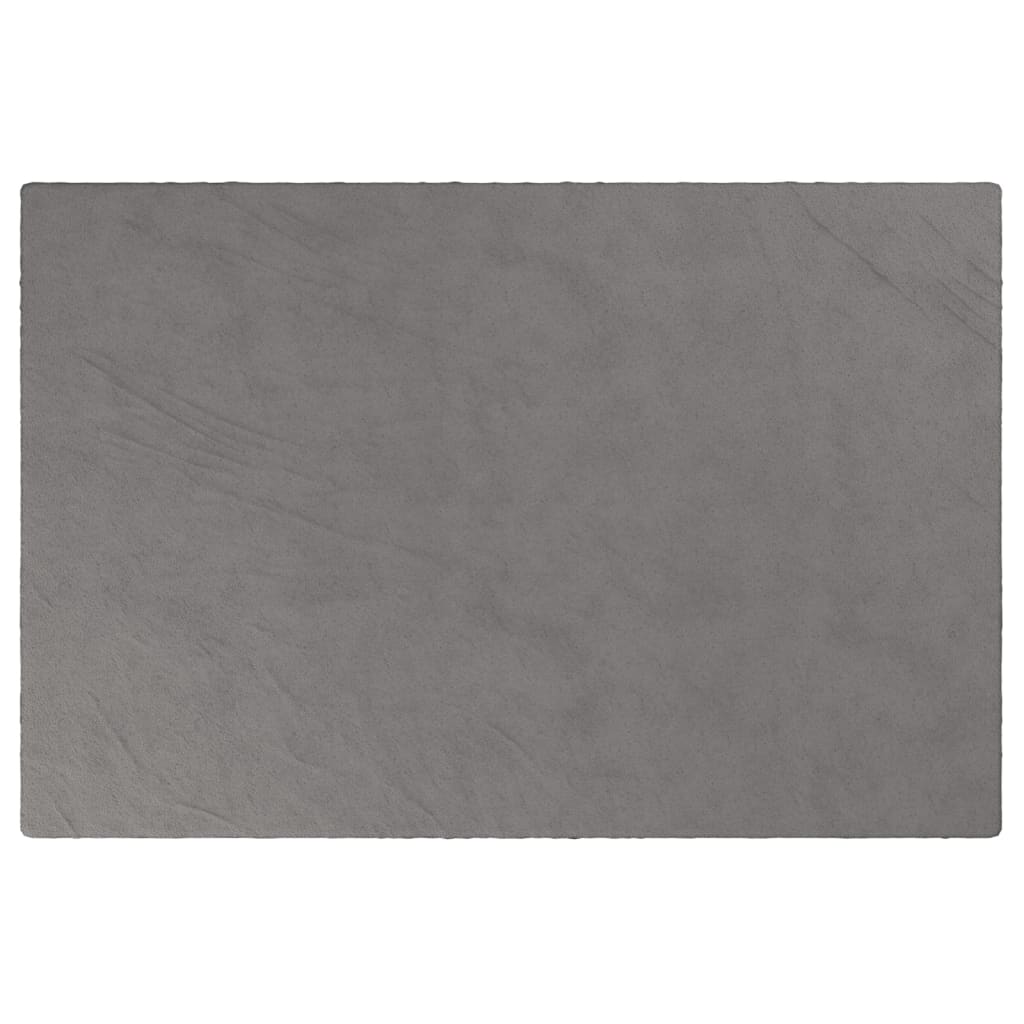 Vidaxl verzweringsdeken met hoes 122x183 cm 9 kg stof lichtcrèmekleur