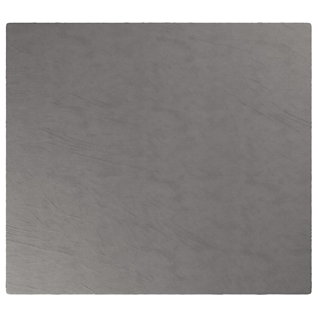 VidaXL Verzweringsdeken met schoffels 200x220 cm 9 kg stof grijs
