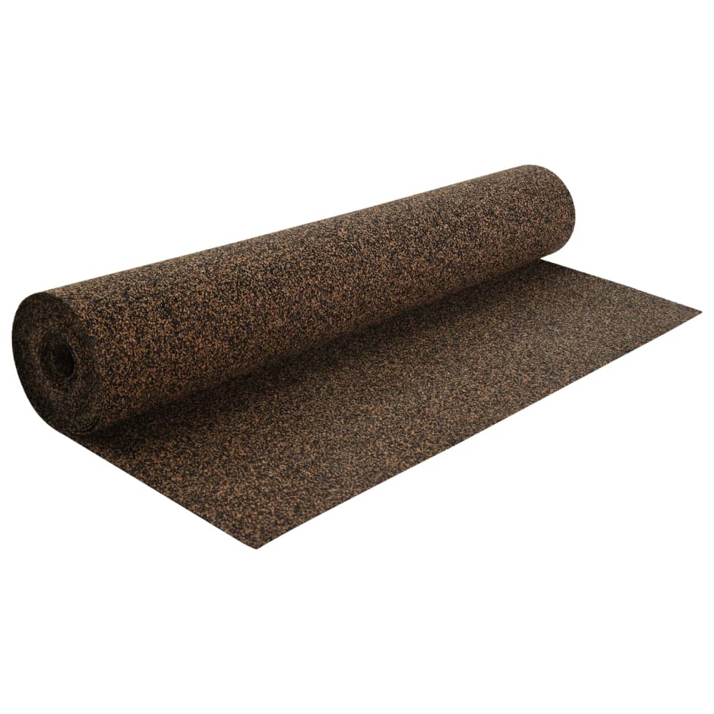 VidaXL Kurkrol 100x500 cm 5 mm rubber