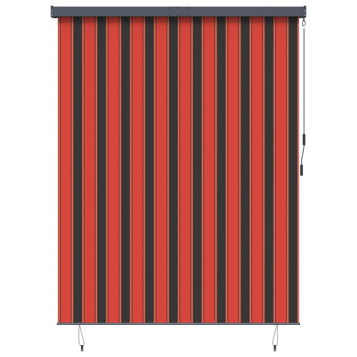 Vidaxl rolgordijn oranje en bruin 220 x 250 cm stof en aluminium