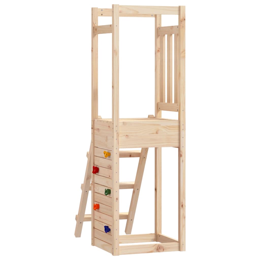 Vidaxl speelhuis 53x46,5x169 cm massief groenhout