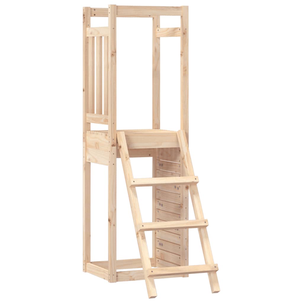 Vidaxl speelhuis 53x46,5x169 cm massief groenhout