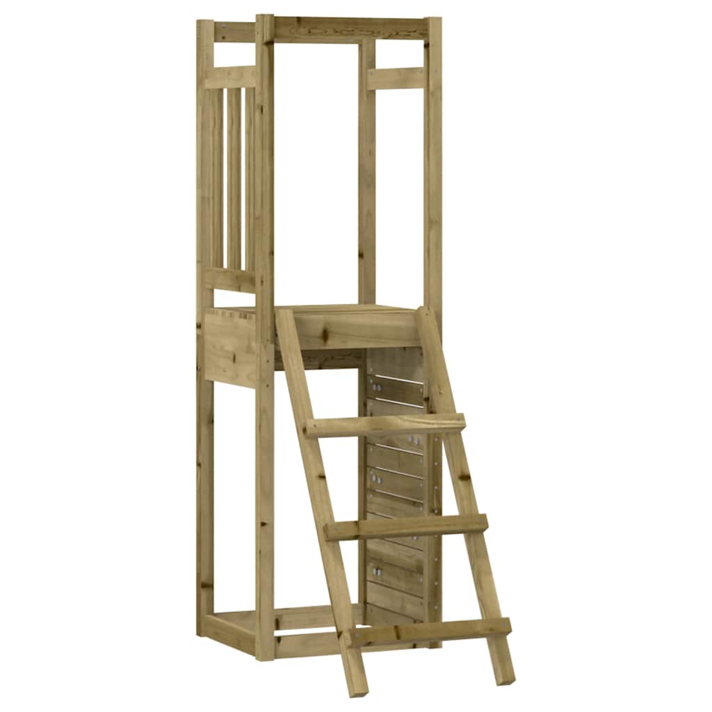 Vidaxl speelhuis 53x46,5x169 cm geïmpregneerd groenenhout