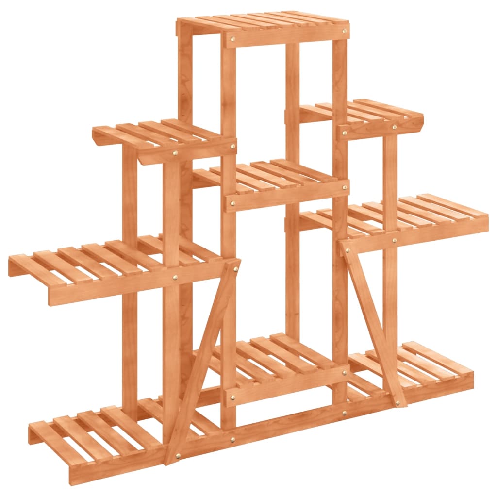 Vidaxl bloemenstandaard 110x25x96 cm massief vuurhout