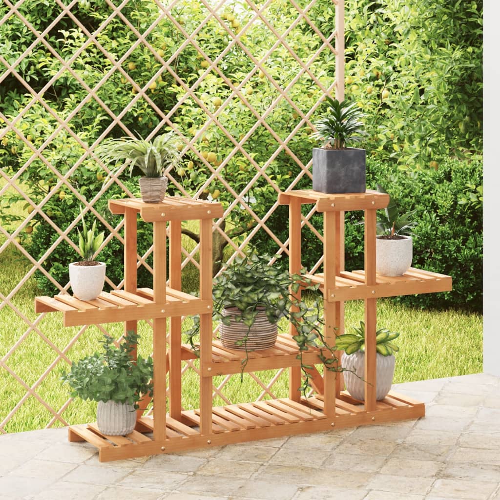 Vidaxl plantenstandaard 110x25x73 cm massief vuurhout