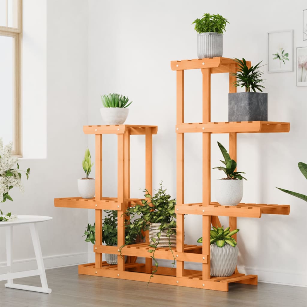 Vidaxl plantenstandaard 95x25x96 cm massief vuurhout