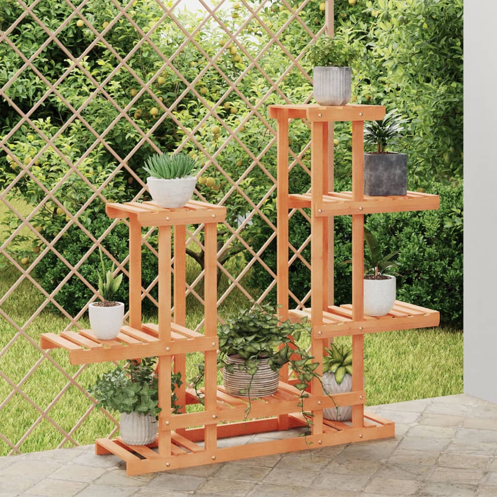 Vidaxl plantenstandaard 95x25x96 cm massief vuurhout