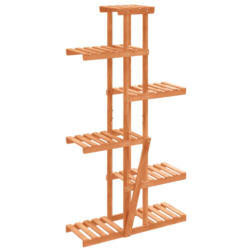 Vidaxl plantenstandaard 75x25x140,5 cm massief vuurhout