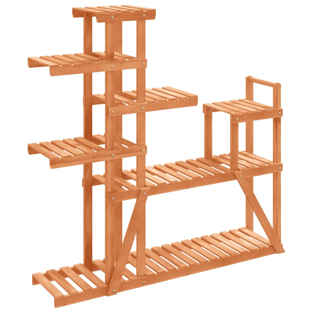Vidaxl plantenstandaard 110x25x111 cm massief vuurhout