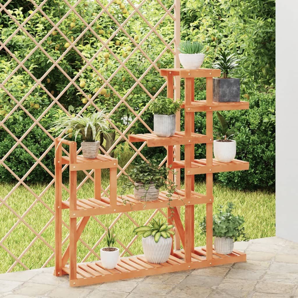 Vidaxl plantenstandaard 110x25x111 cm massief vuurhout