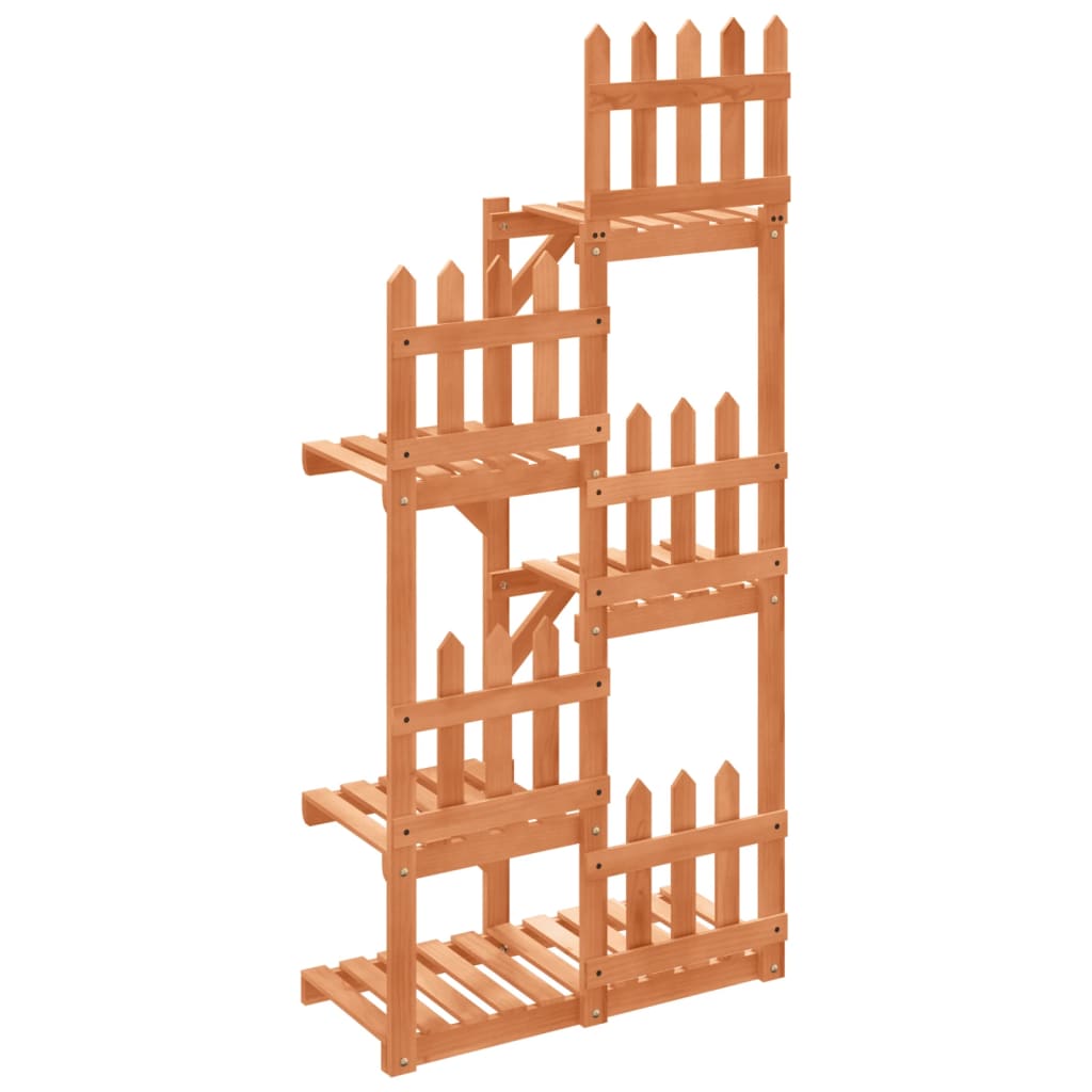Vidaxl plantenstandaard 60x25x130 cm massief vuurhout