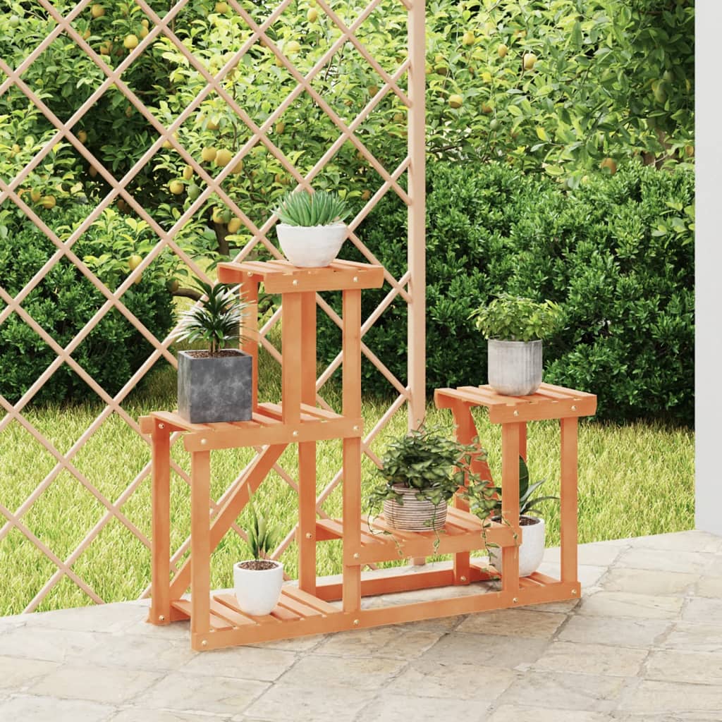 Vidaxl plantenstandaard 90x25x73,5 cm massief vuurhout