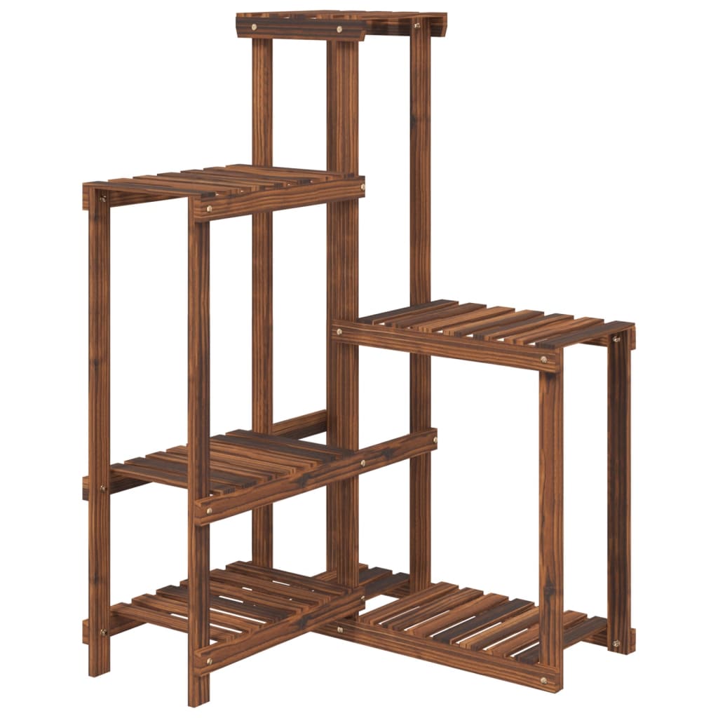 VidaXL Plantenstandaard 62,5x61,5x101,5 cm massief vuurhout