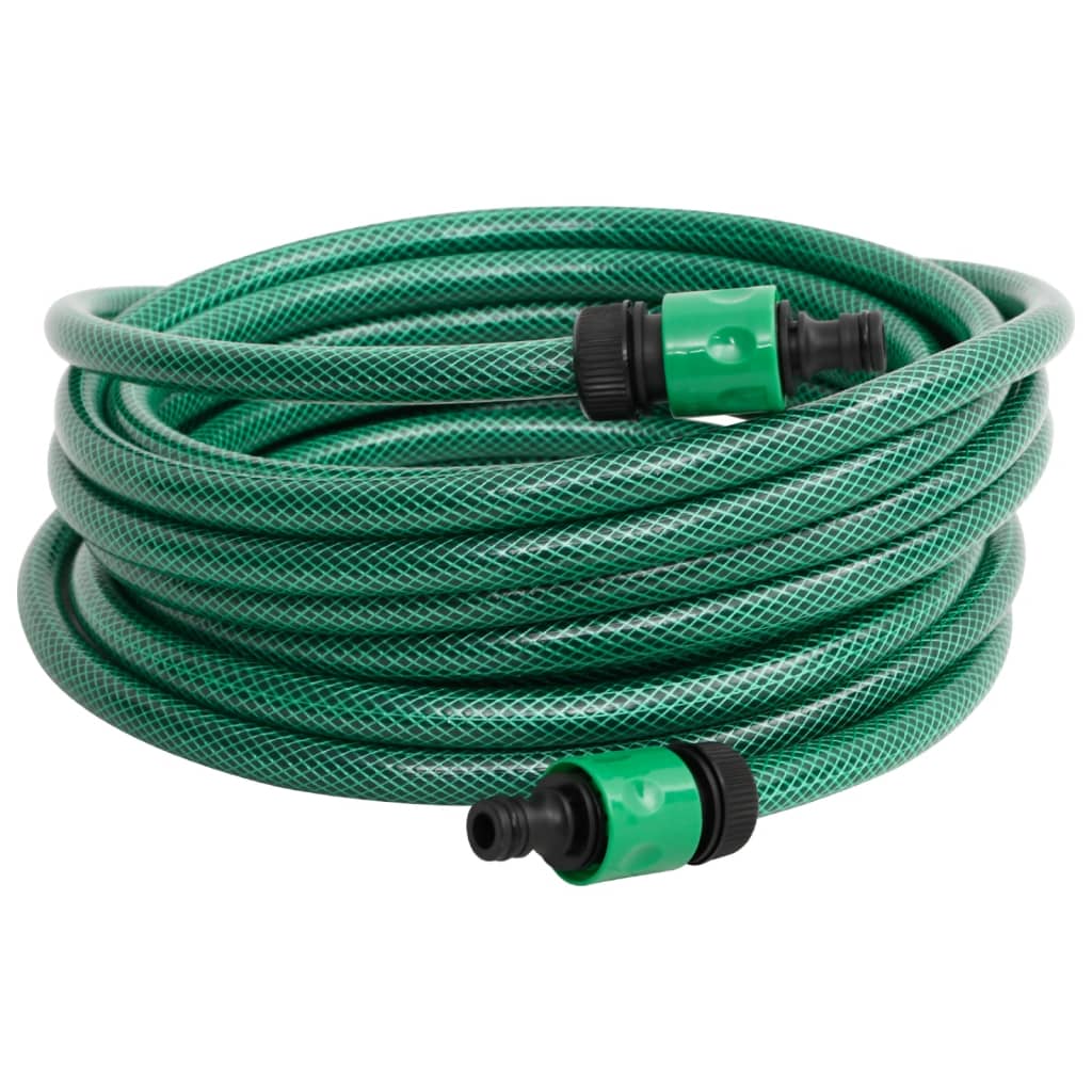 Vidaxl zwembadslang 50m pvc groen
