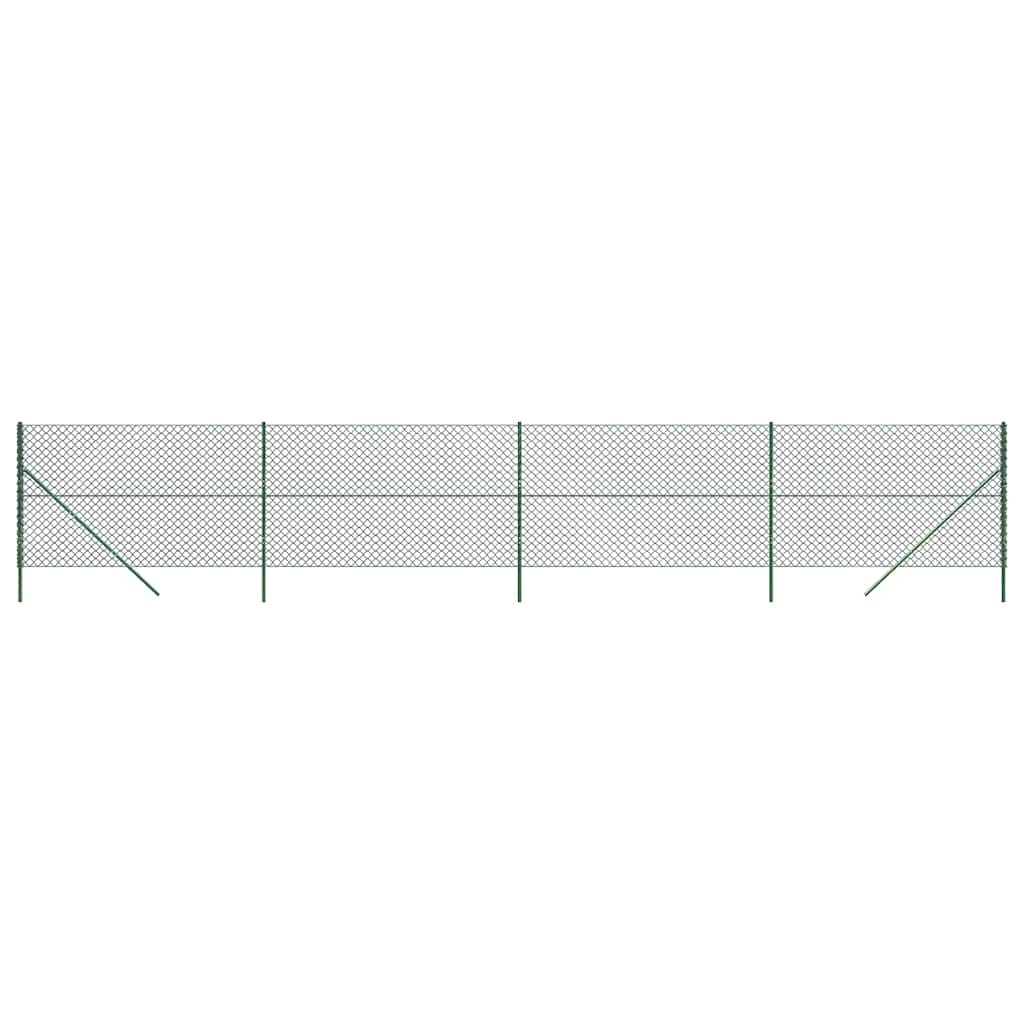 Vidaxl gaashek 2x10 m groen