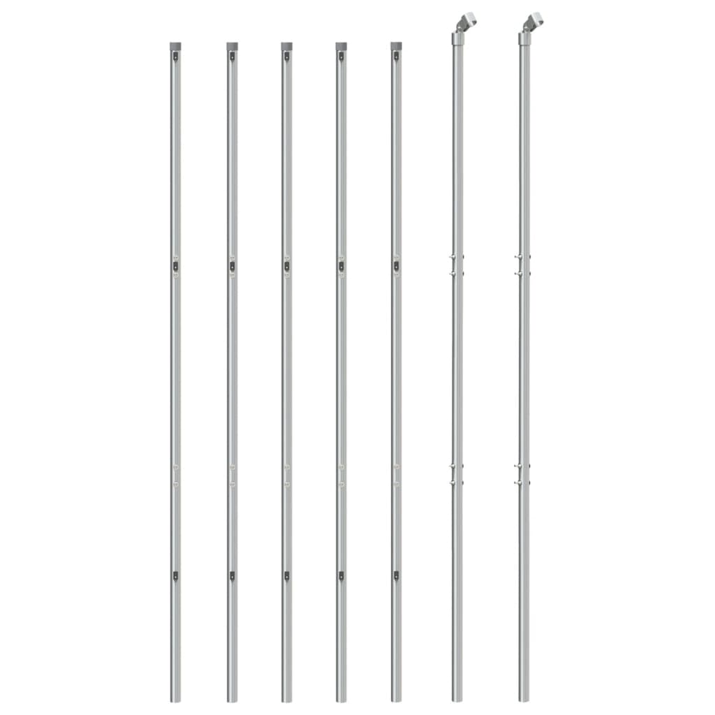 VidaXL Gaashek 2,2x10m zilverkleurig