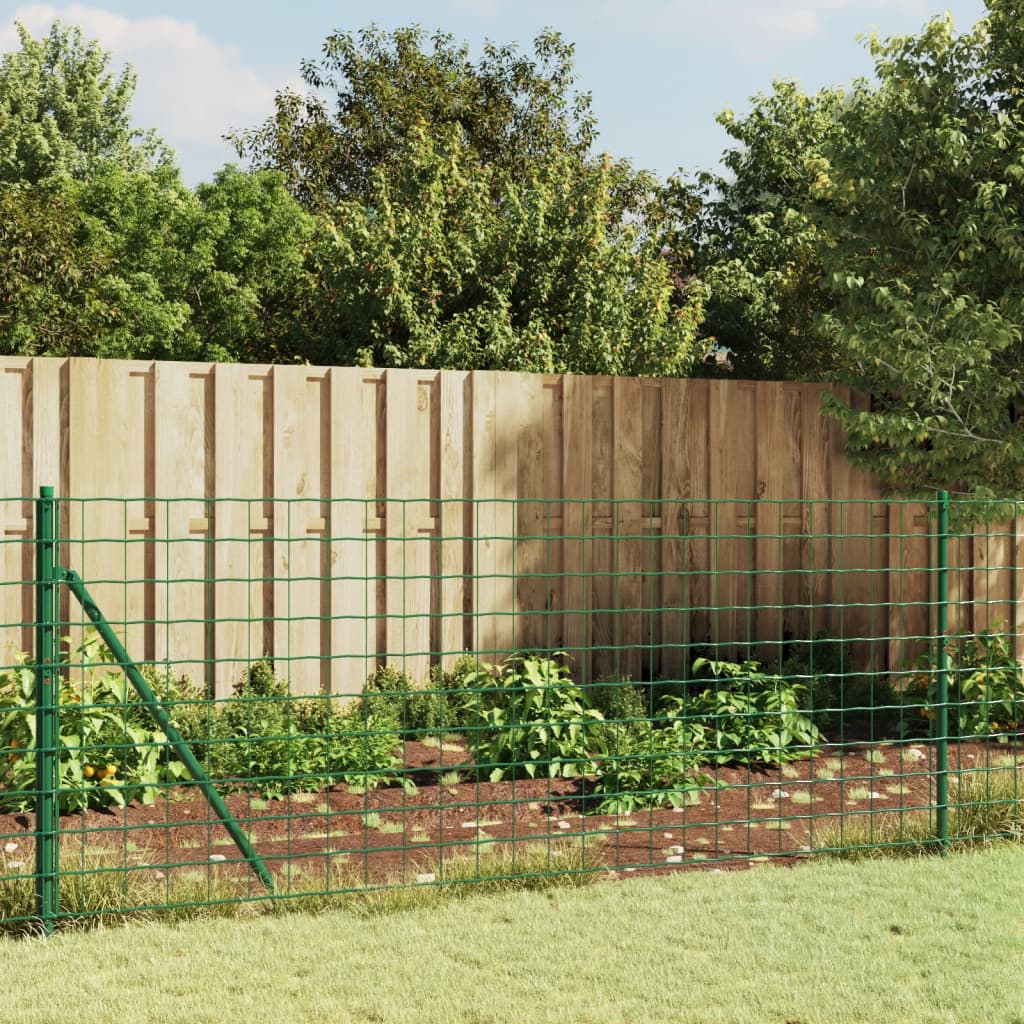 VidaXL Gaashek met flens 1x10m groen