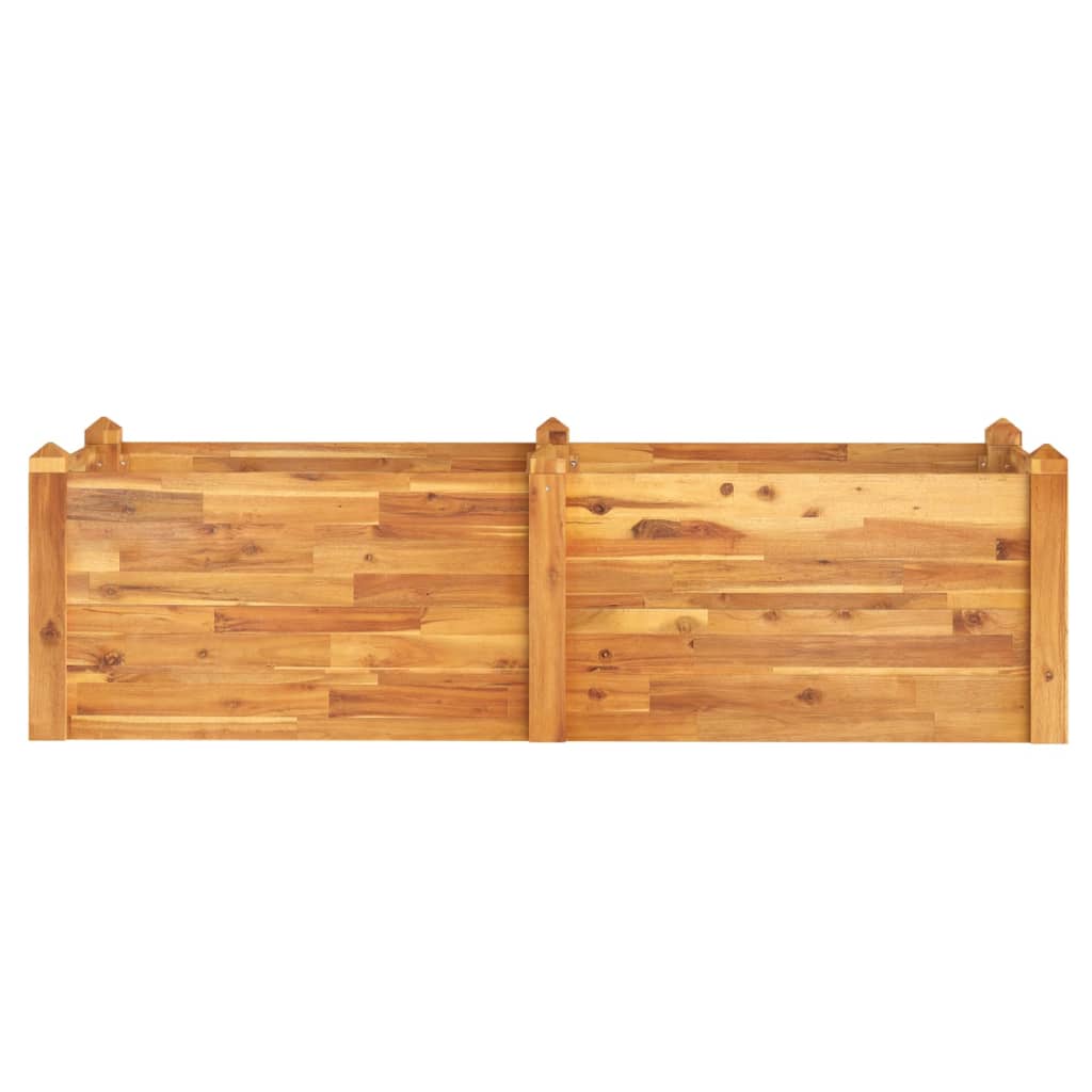 VidaXL Plantenbak 160x60x44 cm massief acaciahout