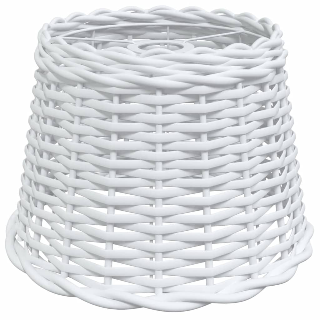 Vidaxl plafondlampenkap ø30x20 cm riet wit