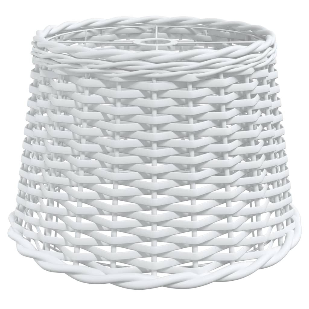 Vidaxl plafondlampenkap ø40x26 cm riet wit