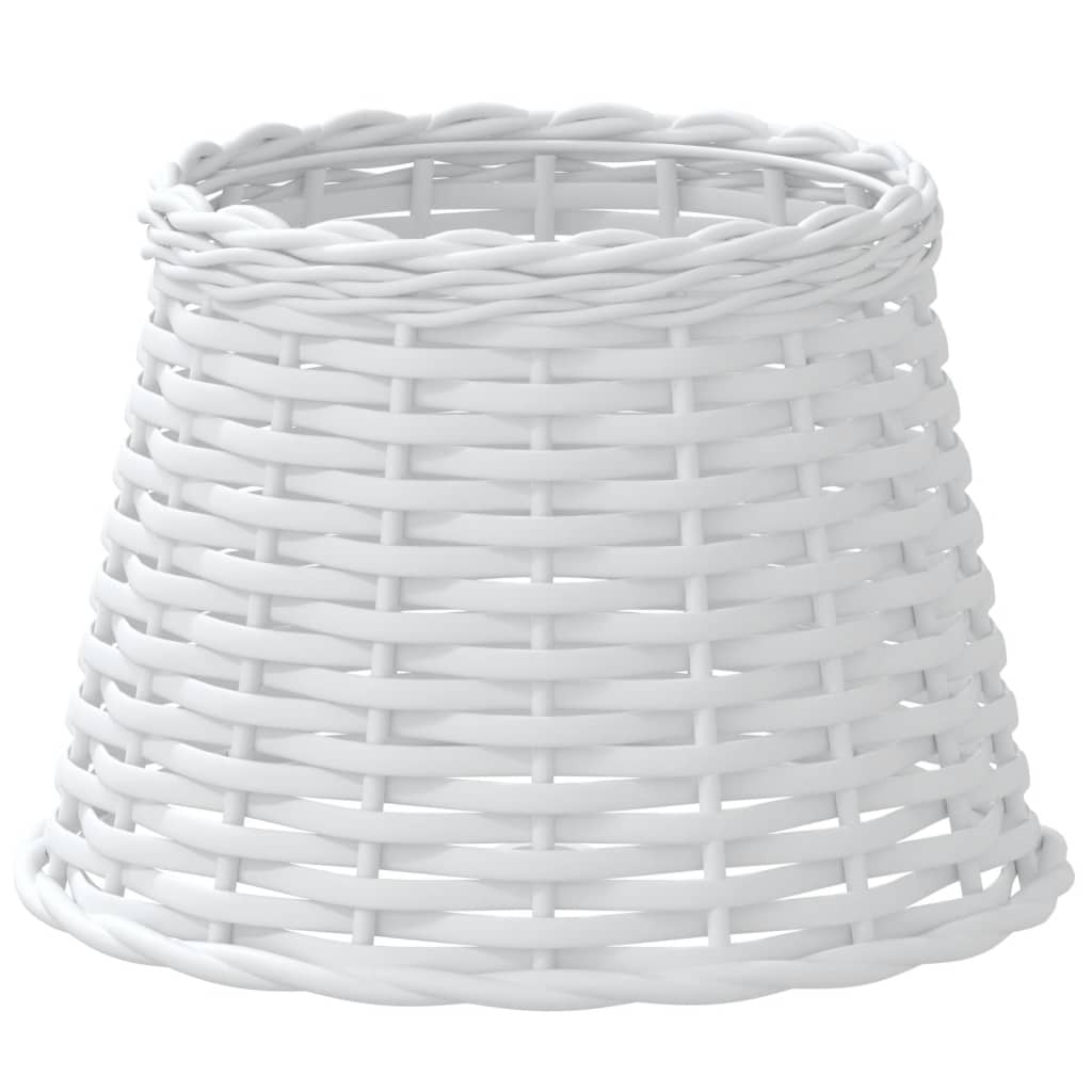 Vidaxl lampenkap ø25x17 cm riet wit