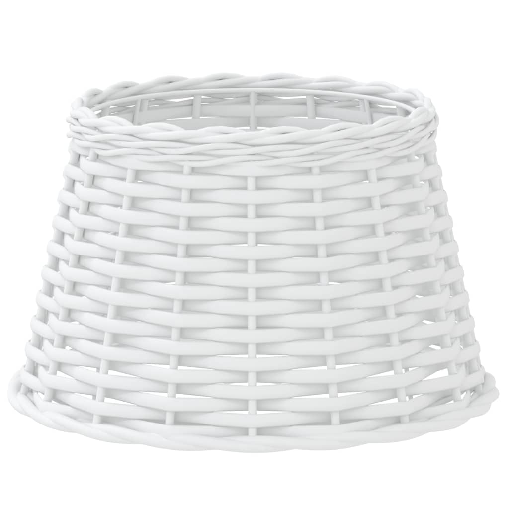 Vidaxl lampenkap ø38x23 cm riet wit