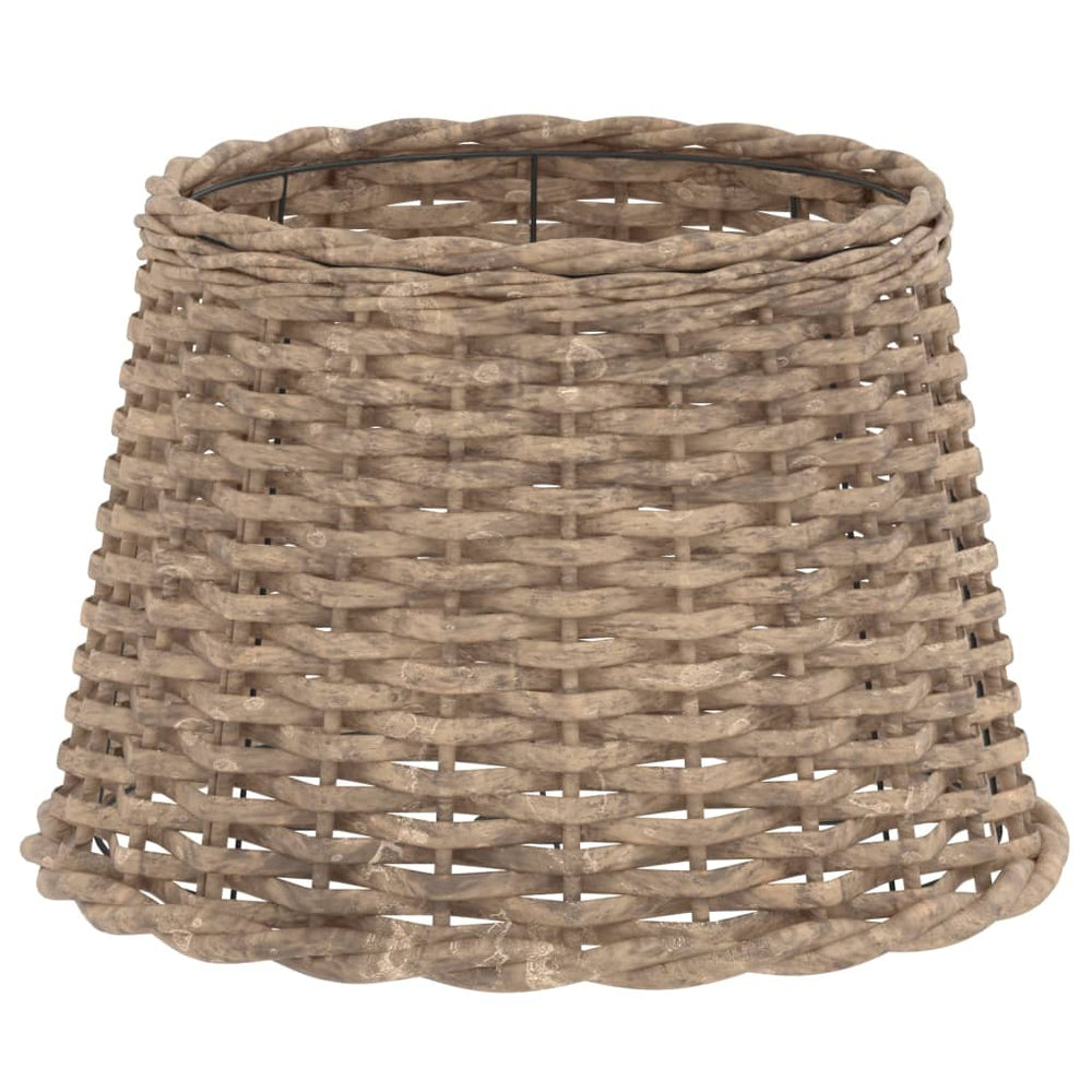 Vidaxl lampenkap ø40x26 cm wicker bruin
