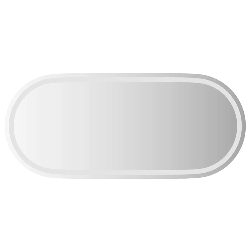 Vidaxl badkamerspiegel led ovaal 100x45 cm