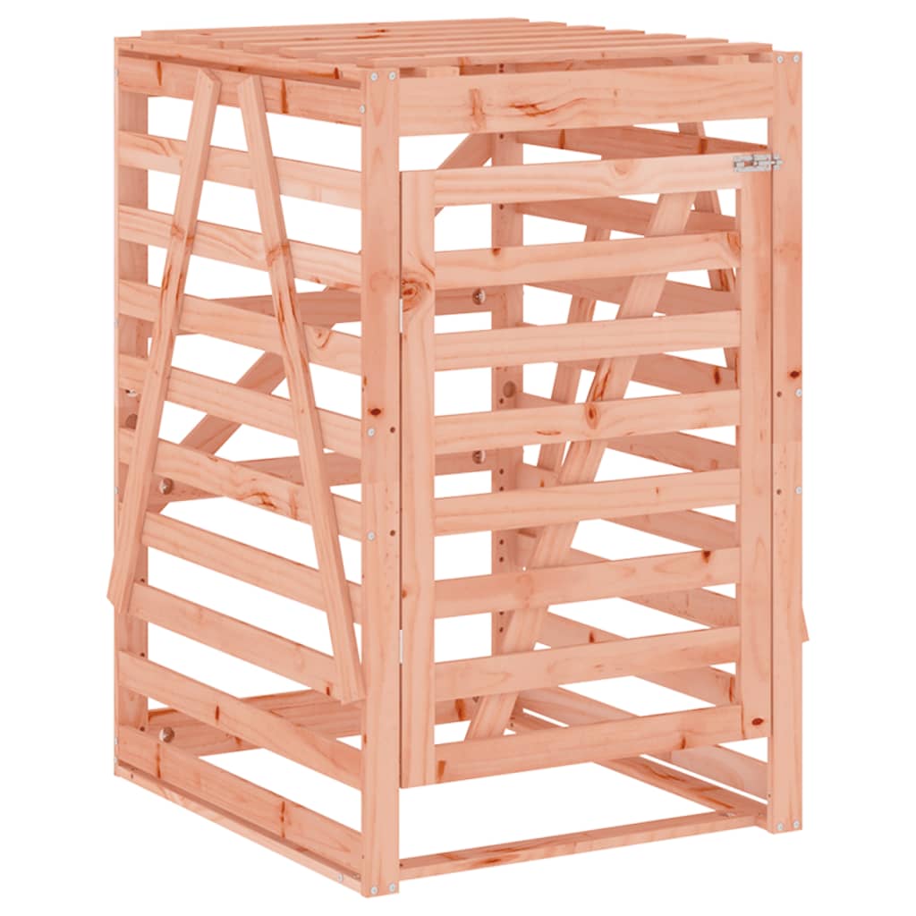 Vidaxl containerberging 84x90x128,5 cm massief groenhout douglas