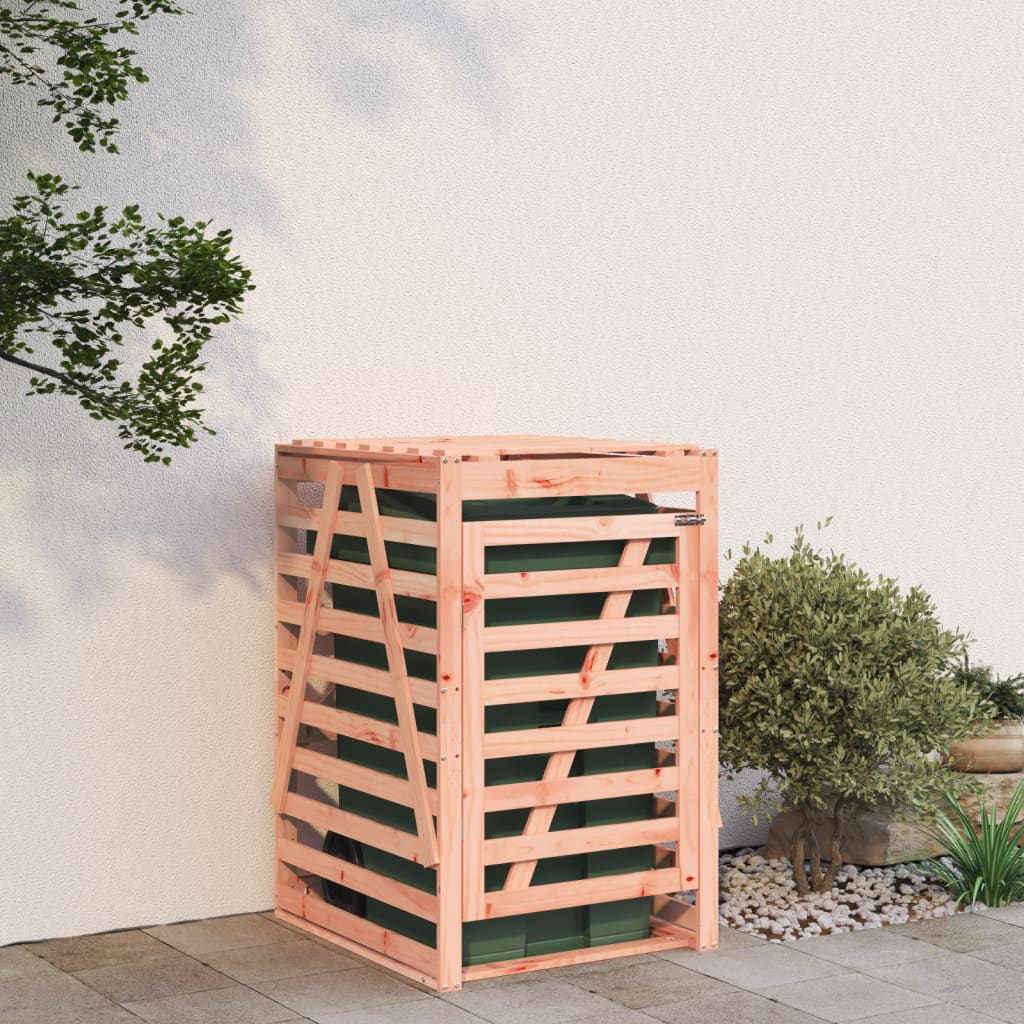Vidaxl containerberging 84x90x128,5 cm massief groenhout douglas
