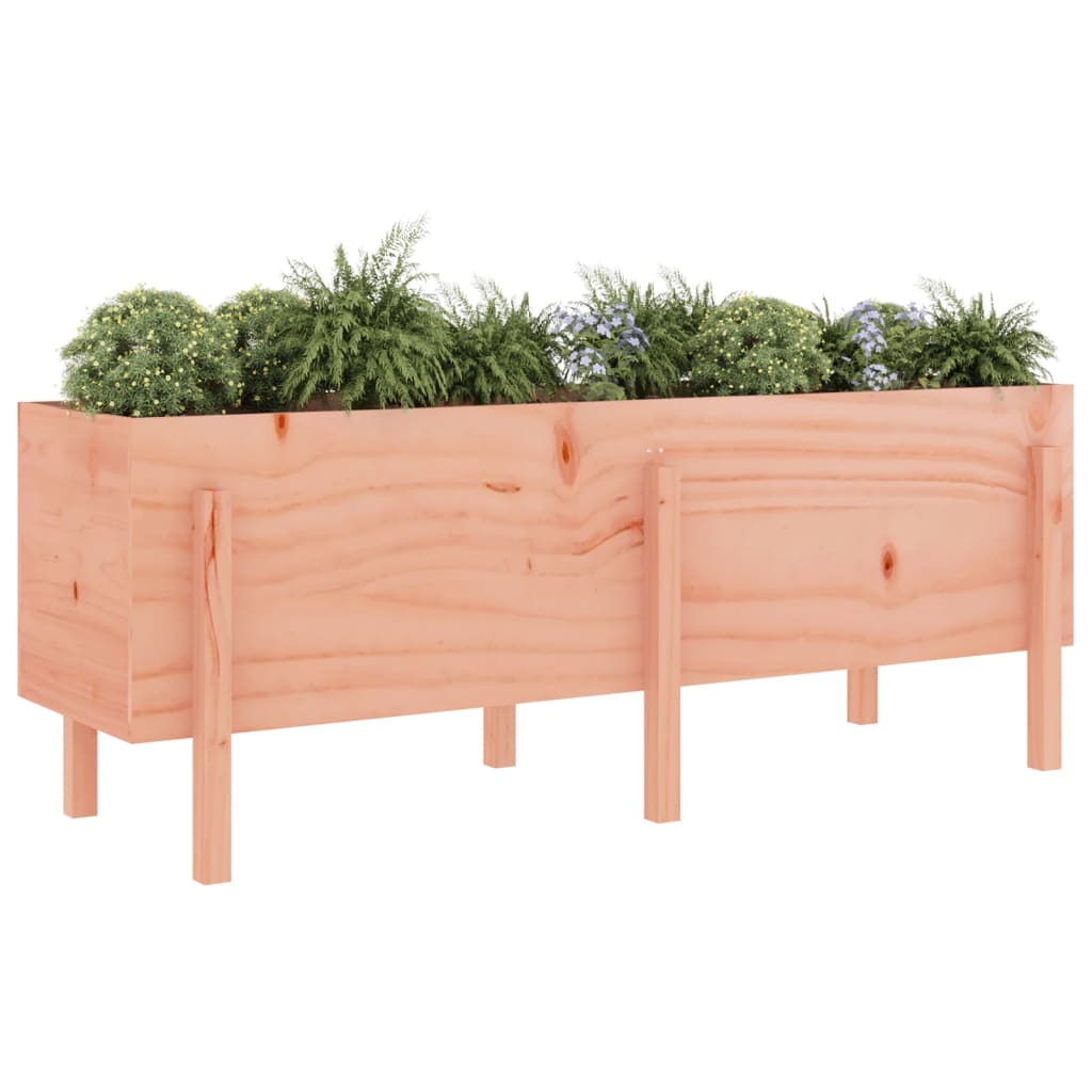 Vidaxl plantenbak verhoogd 160x50x57 cm massief grenenhout douglas