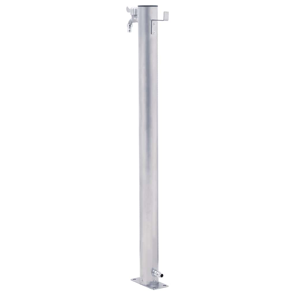 Vidaxl waterzuil rond 40 cm roestvrij staal