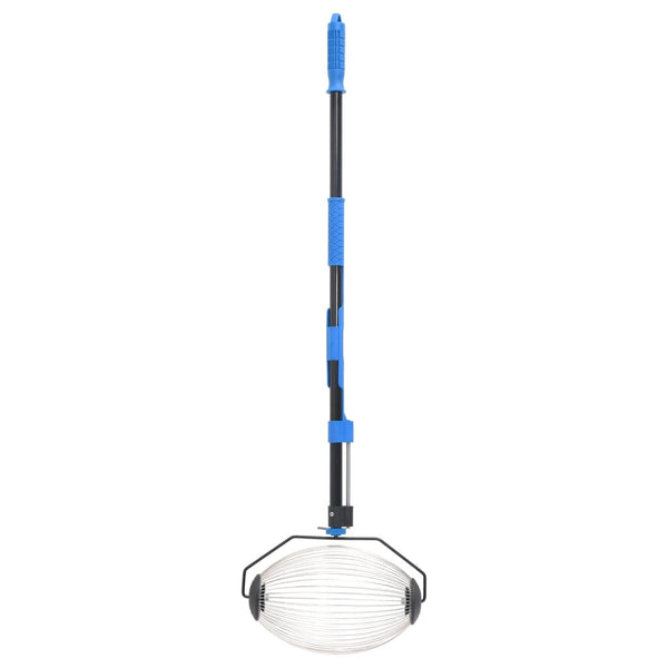 Vidaxl notenverzamelaar 127 cm staal blauw