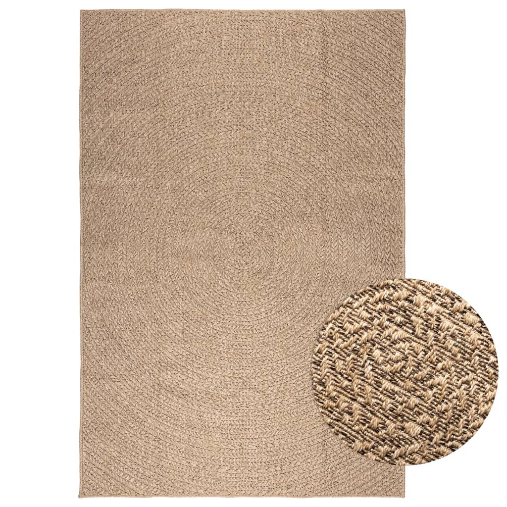 Vidaxl vloerkleed zizur binnen en buiten 160x230 cm jutelook