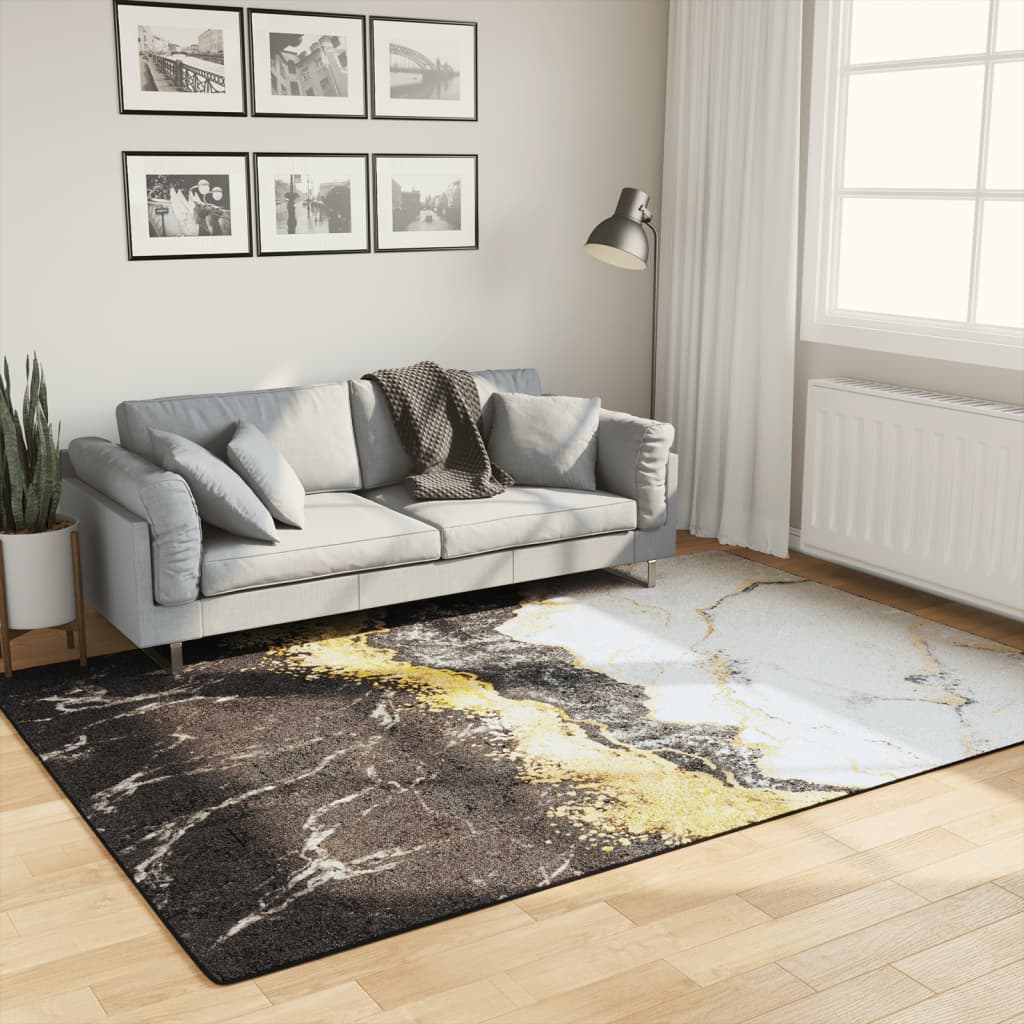 Vidaxl vloerkleed wasbaar antislip 160x230 cm meerkleurig