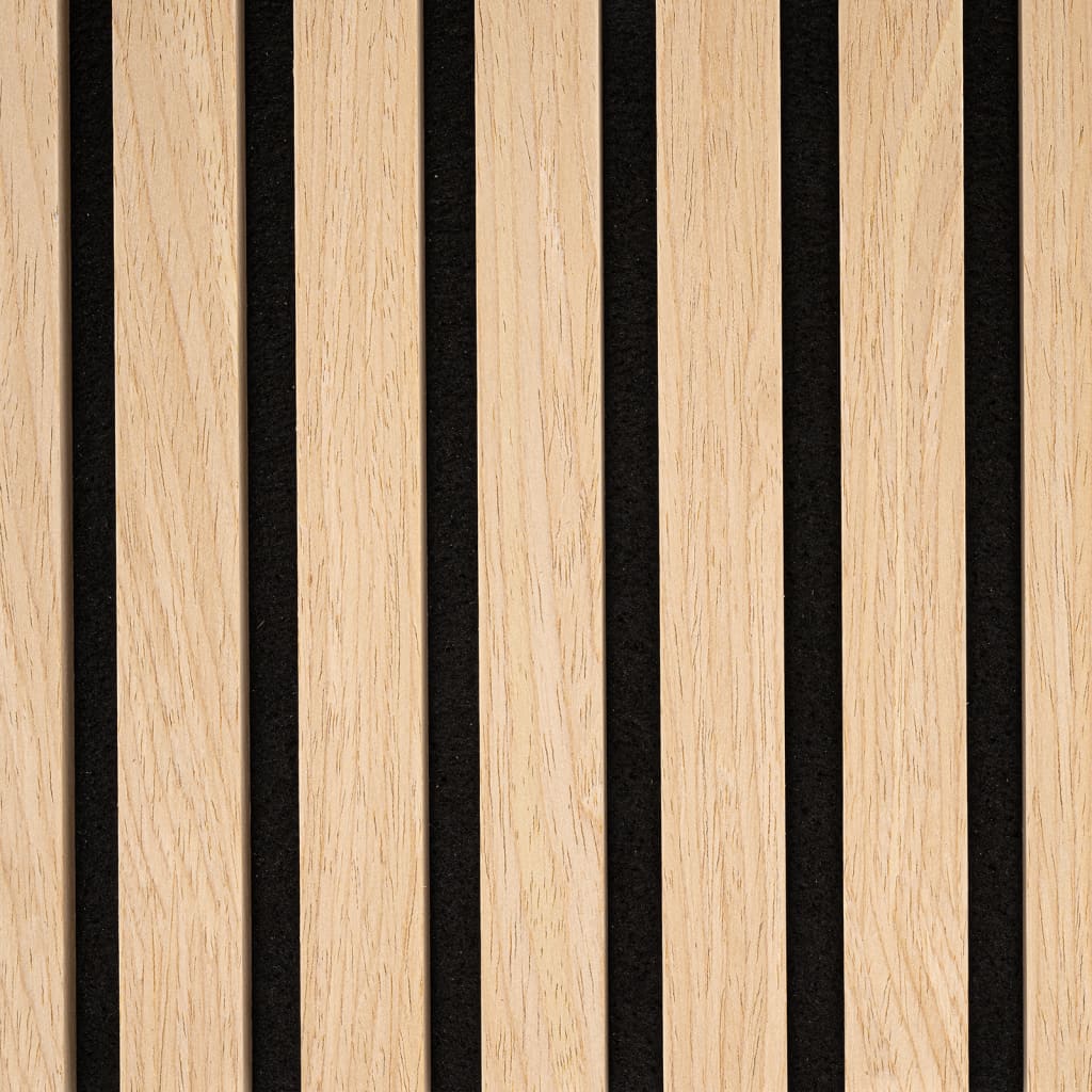 WallArt WallArt Akupanelen 4 st akoestisch lichteiken