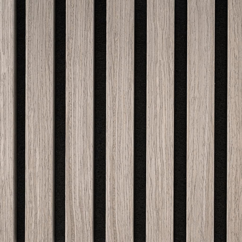 Wallart akupanelen 4 st akoestisch grijs eiken