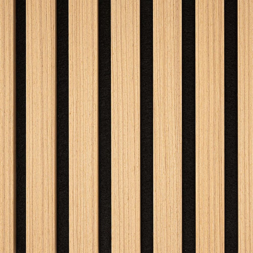 WallArt WallArt Akupanelen 4 st akoestisch natuurlijk eiken