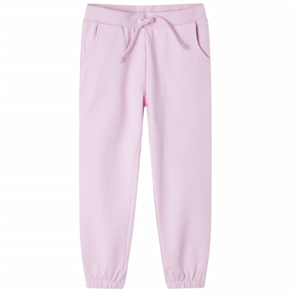 Vidaxl kinderjoggingbroek 92 lichtroze