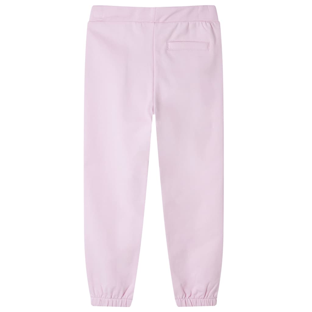 Vidaxl kinderjoggingbroek 92 lichtroze