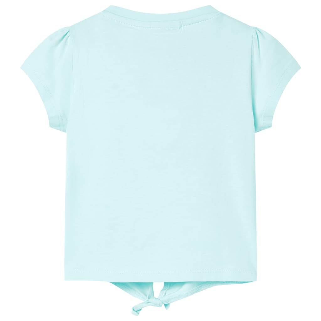 Vidaxl kindershirt 140 lichtzeeblauw