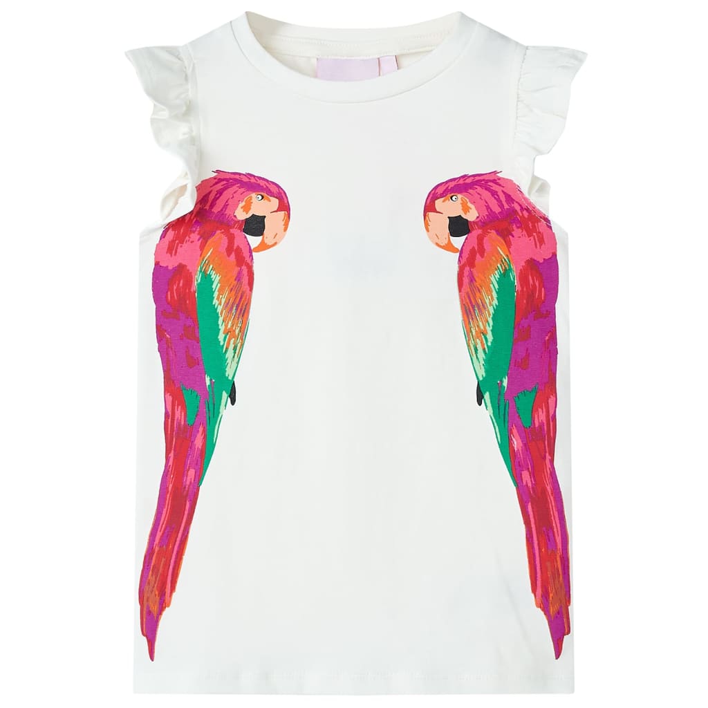 Vidaxl kindershirt 104 ecru