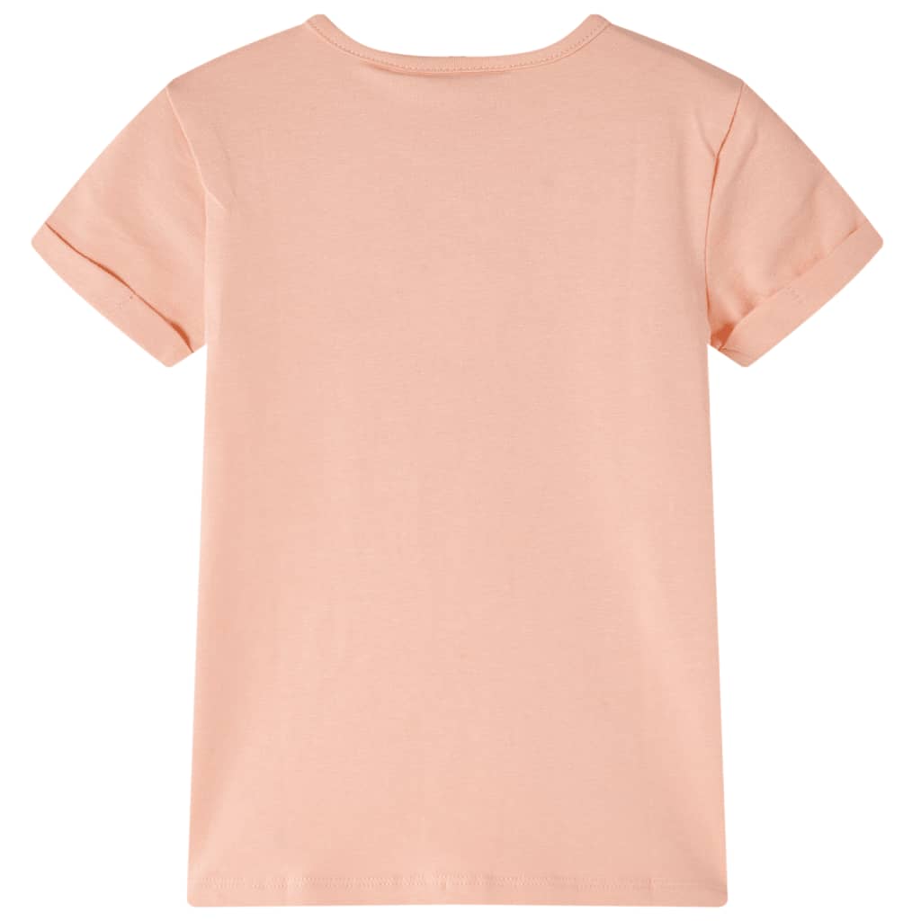 VidaXL Kindershirt 140 lichtoranje