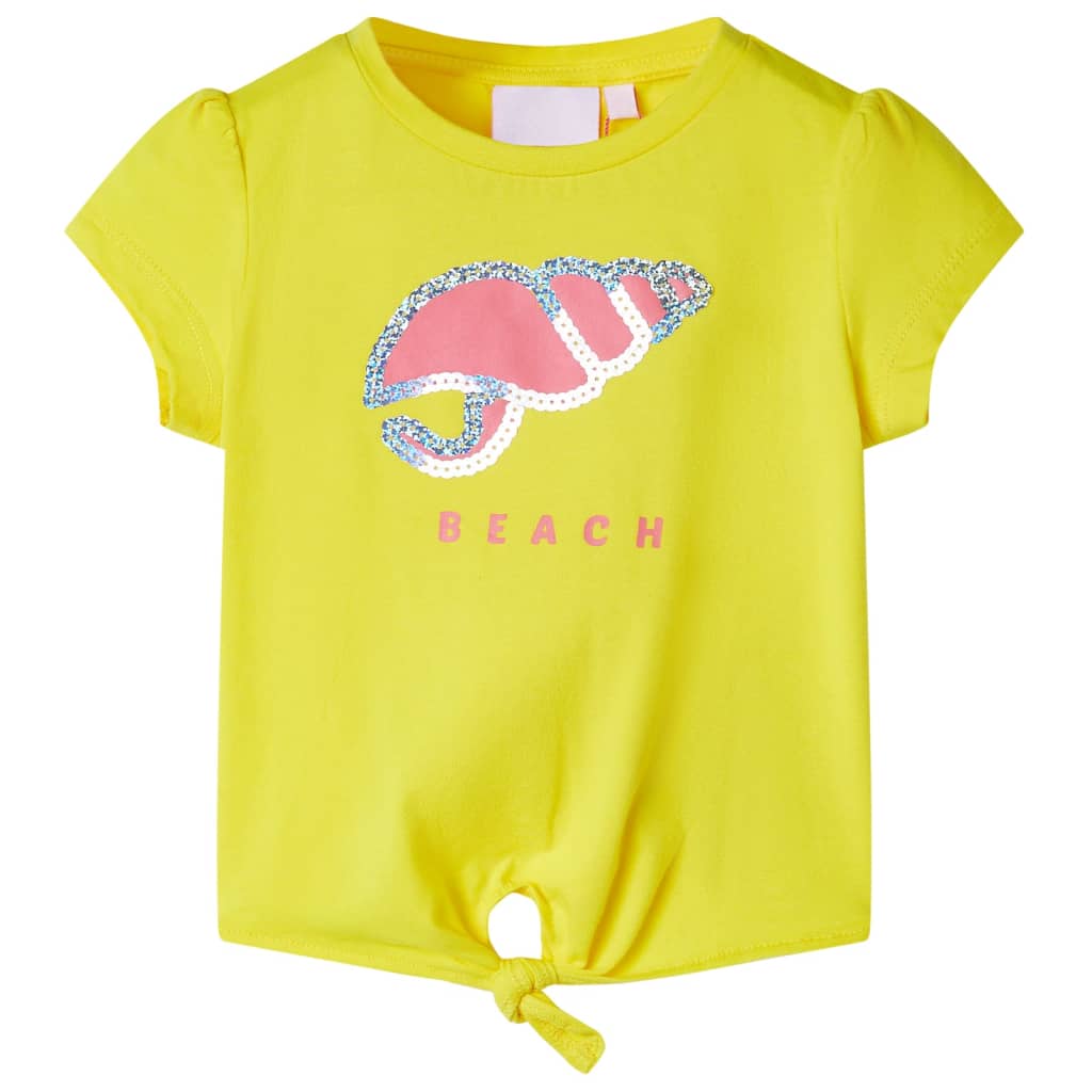 Vidaxl kindershirt 116 geel